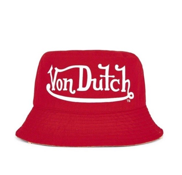 Von Dutch Original Cotton Reversible Bucket Hat Sz. OSFM NEW  display picture 2