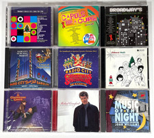 BROADWAY CHRISTMAS CD Lot of 9 Carols For A Cure Radio City Cabaret Noel