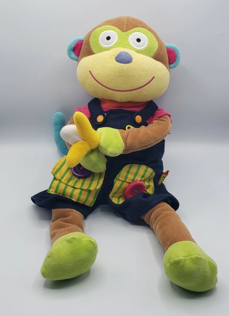 Alex toys little hands sale learn to dress monkey