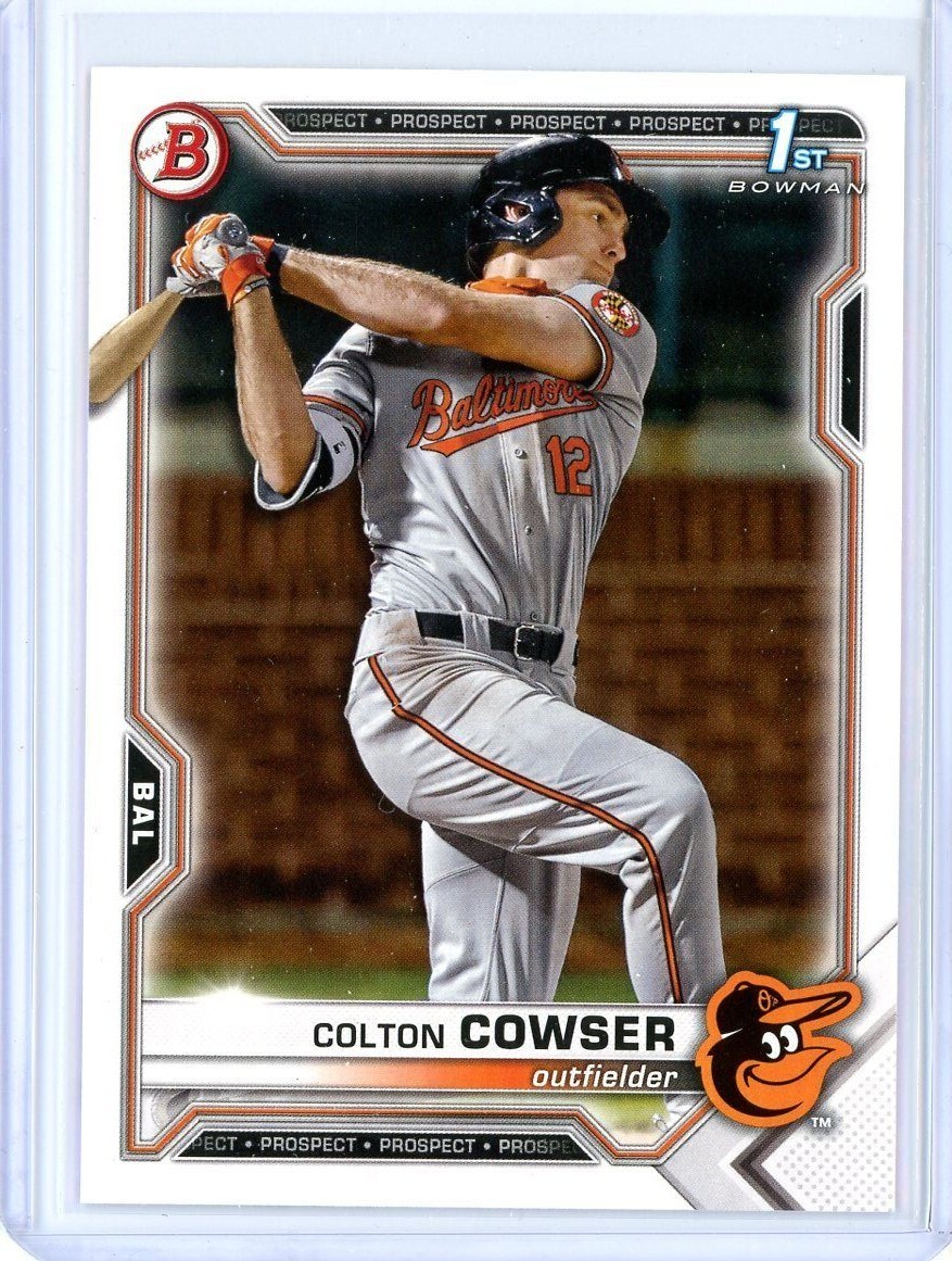2021 Bowman Draft #BD166 Colton Cowser