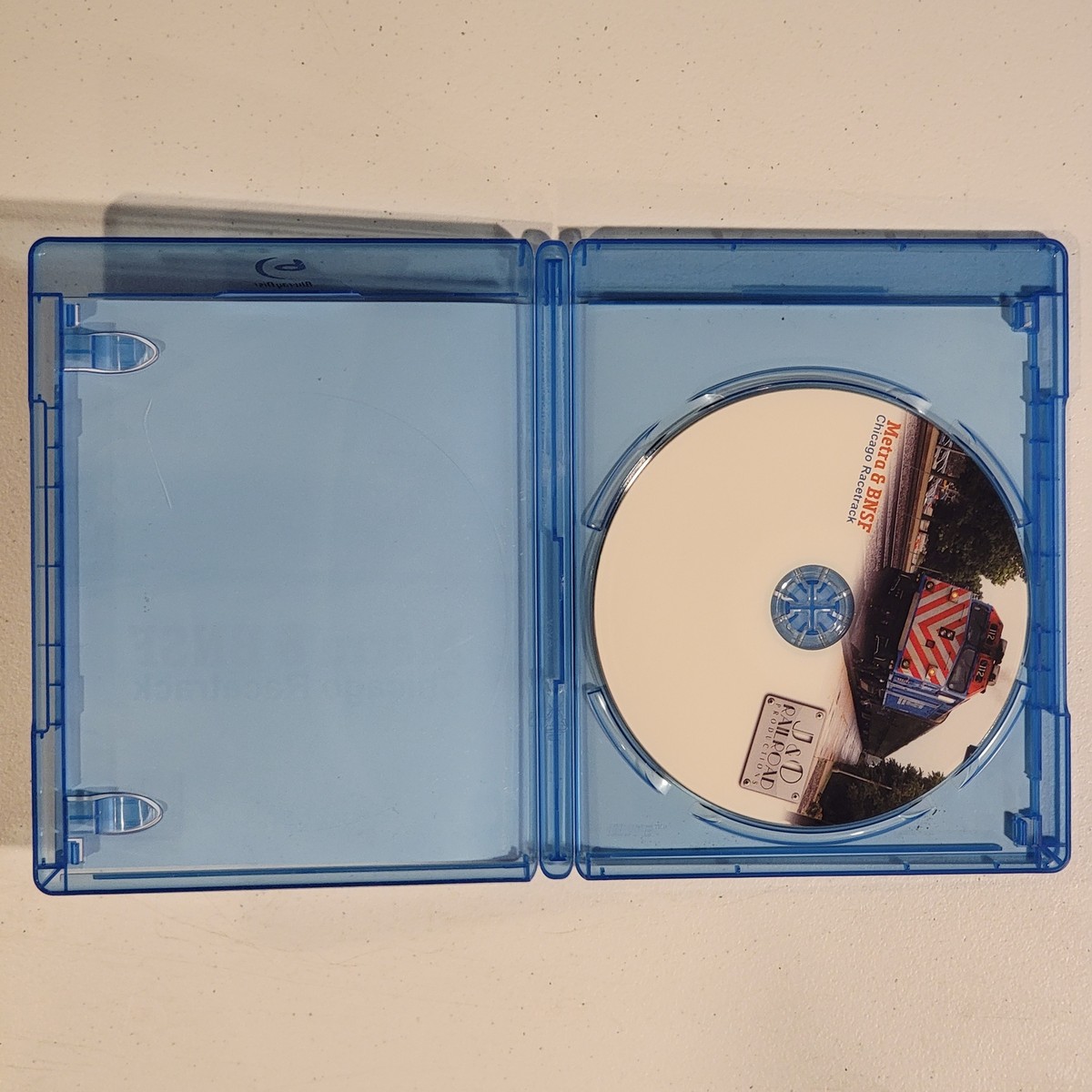 Metra & BNSF - Chicago Racetrack BLU-RAY J&D RAILROAD TRAIN