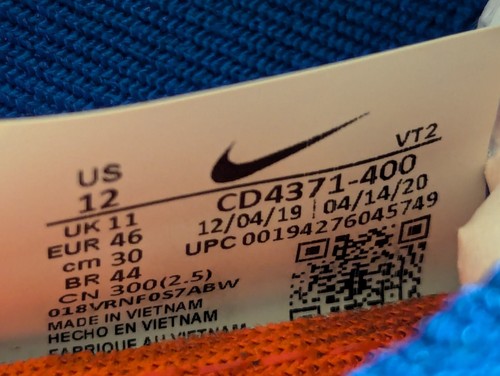 Nike React Infinity Run Flyknit, Racer Blue, #CD4371-400, Herren Gr. 12 - GEBRAUCHT - Bild 15 von 15