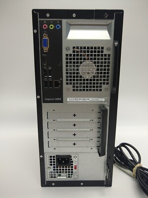 DELL INSPIRON 3668 Desktop i3-7100@3.90GHz 3TB HDD 12GB RAM