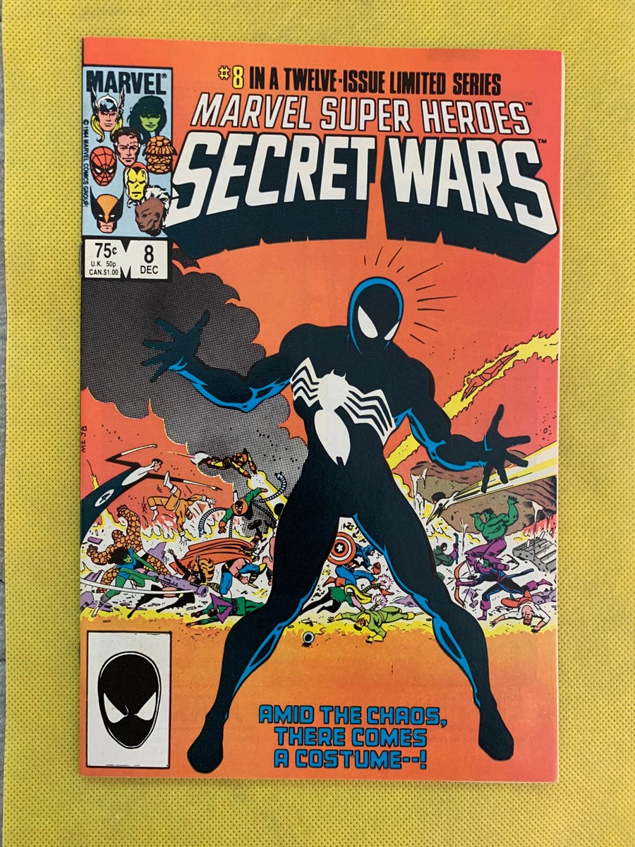 Marvel-Secret Wars 1984 #1-12 Complete Set #8 1st Black Costume