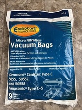 KENMORE CANISTER VACUUM CLEANER BAGS TYPE C FOR MODELS 5055, 50557,  50588