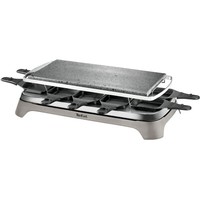 Tefal Raclette-Grill Pierrade PR457B, Grau