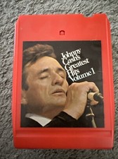 JOHNNY CASH GREATEST Hits Volume 1 Red 8-Track