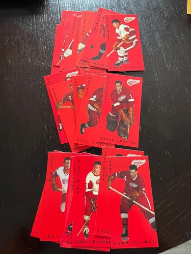 22 Set Team Cards 1994-95 Parkhurst Tall Boys 1964-65 Detroit Red Wings 44-65