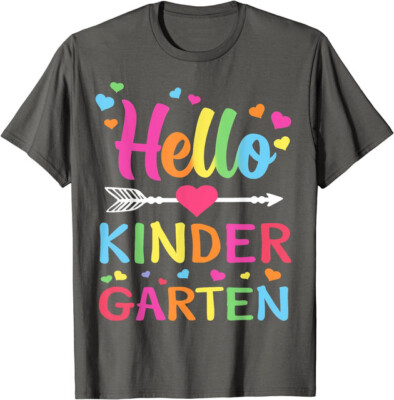 Hello Kindergarten Team Kinder School Child Gift Unisex T-Shirt
