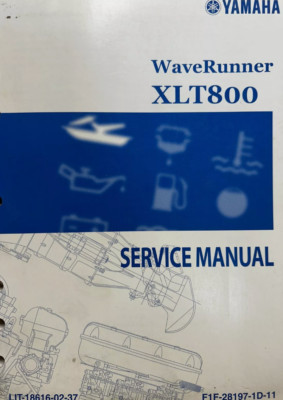 2001 YAMAHA Waverunner XLT800 Service Shop Reparatur Manuell LIT-18616-02-37