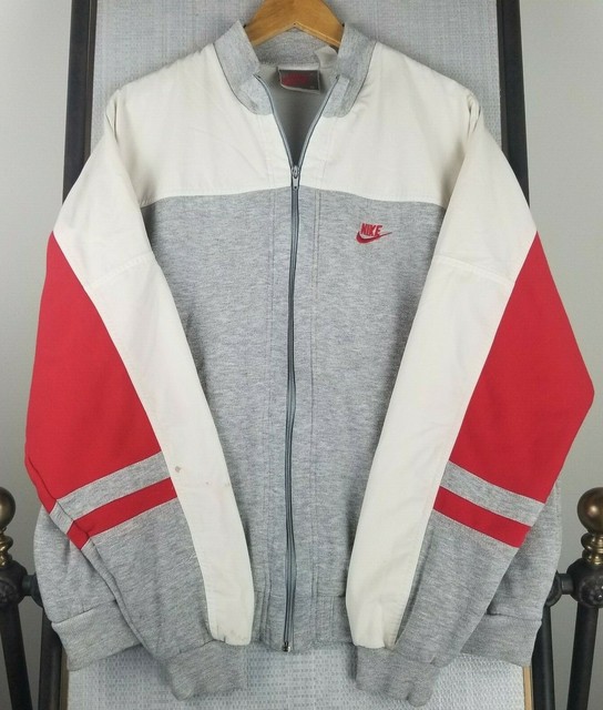 Download Vintage NIKE Mens Full Zip Track Jacket Warmup Size XL ...
