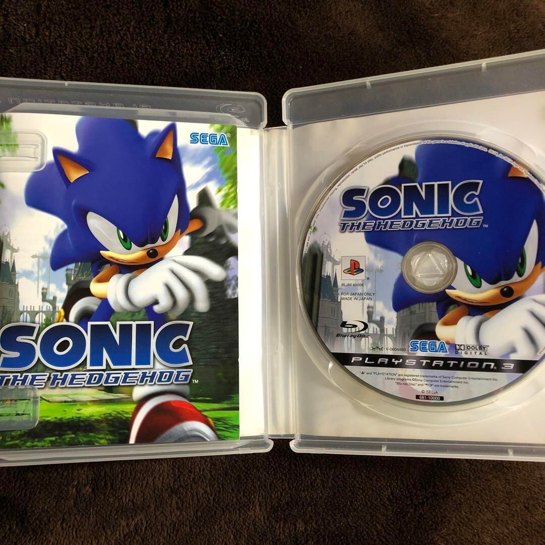 Sonic The Hedgehog PlayStation3 PS3 Used Japan Import Adventure Action Game  2006