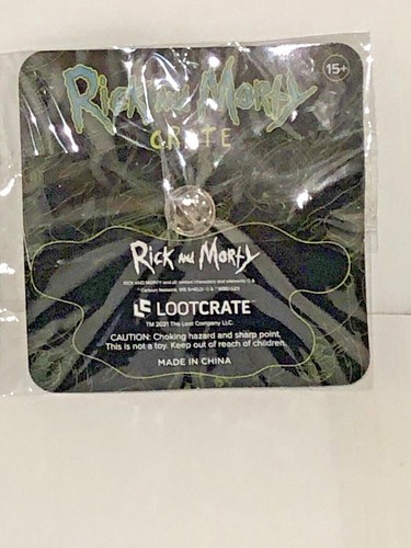 Loot Crate Sci-Fi Animation Rick & Morty Pin - Picture 2 of 2