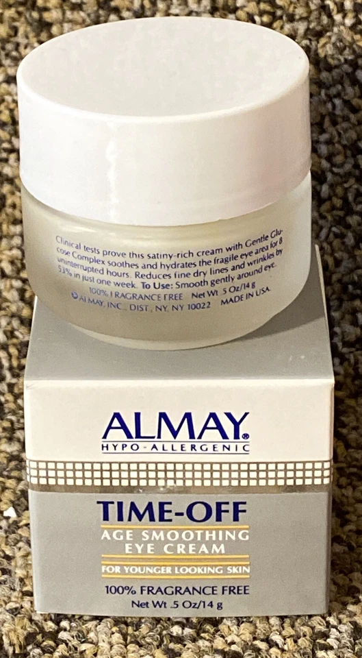 ALMAY HYPO CREMA DE OJOS SUAVIZANTE DE EDAD TIME-OFF ALERGÉNICA .5 OZ Foto 2 de 4
