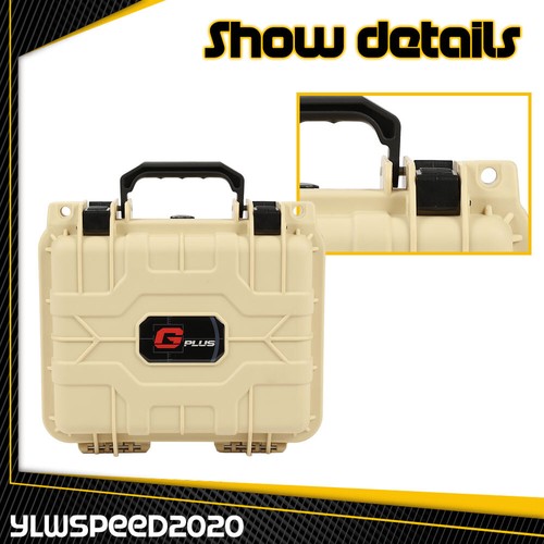 Waterproof Graded Card Storage Box Deep Travel Case Slab Holder&Protector Beige - Picture 5 of 9