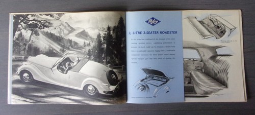 RILEY RM SERIES 1 1/2 2 1/2 LITRE orig 1949 UK Mkt Sales Brochure - Roadster etc - Picture 7 of 11