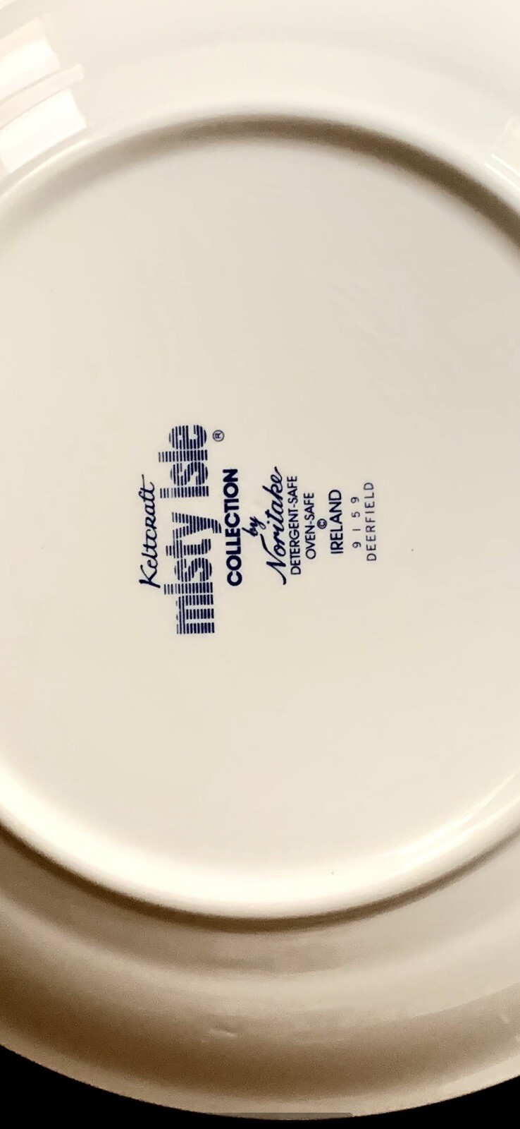 Deerfield Keltcraft Noritake Misty Isle Dessert Plate Ireland China Dinnerware