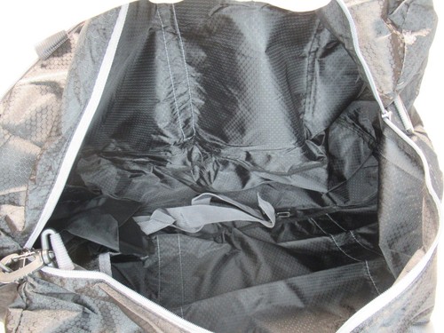 Large Capacity Travel Duffel Bag Felipe Varela 65L Multipurpose Black Foldable - Picture 9 of 10