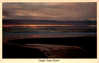 Pacific Ocean  Oregon coast  West Coast  Anderson Sundry Co  Portland Postcard