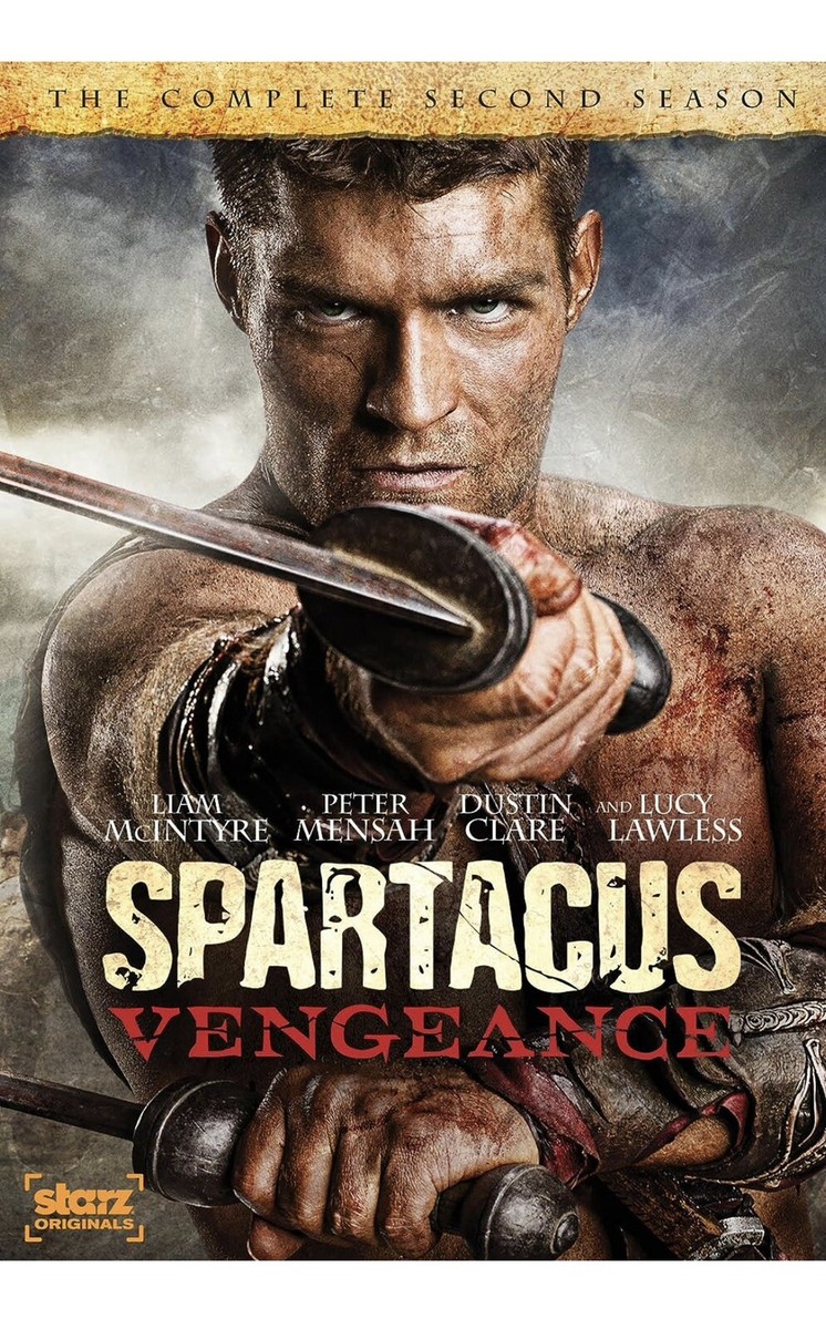 Spartacus: Vengeance The Complete 2nd Season (DVD, 2012, 3-Disc