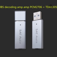CM2706 TDA1305 HiFi Sound Card USB DAC Computer Phone OTG Headphone Amp Decoder