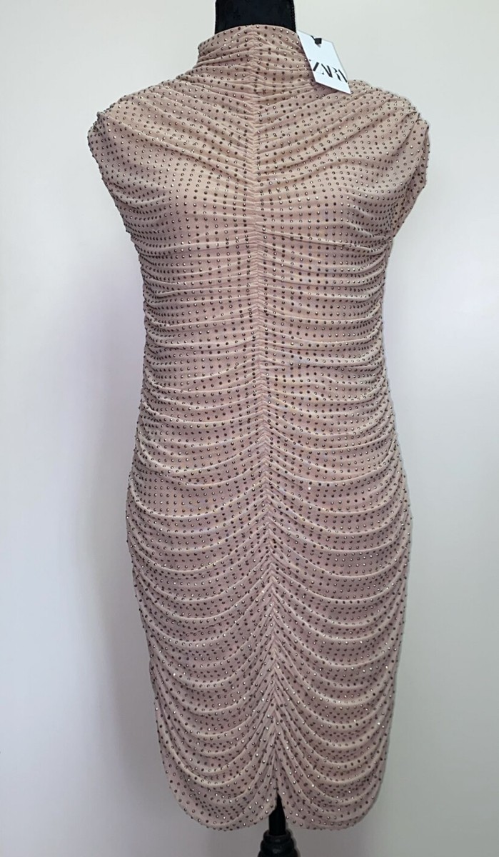 strapless open back dress HEARTBREAKER RHINESTONE MINI DRESS IN PINK – AKIRA main image 0