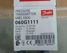 NEW DANFOSS Pressure transmitter MBS3000 060G1111 Free shipping