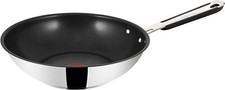 Image of Tefal 28cm Stainless Steel Everyday Induction Compatible Wok
