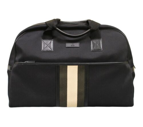 NEW Authentic Gucci Duffle Bag, Travel Bag w/Web Detail, Black, 282511 1081 - Photo 1 sur 9