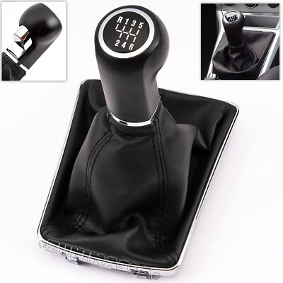 LzDDD Coche Pomo Palanca Cambios Para Opel Astra H Diesel 6 Speed Perilla Palanca Cambios Coche Palanca Cambios Perilla Buje Cubierta Pomo Cambio Marchas