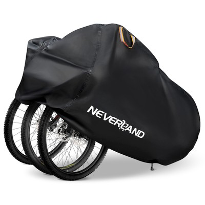 NEVERLAND Fahrradabdeckung Fahrradgarage 210D Wasserdicht Schnee UV-beständig DE