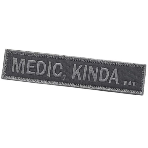 Parche sujetador táctil moral bordado medic kinda 1x5 apagón moderado - Imagen 1 de 2
