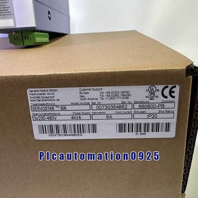 New Kollmorgen SERVOSTAR 606 S60600-PB Servo Drive Fast FedEx