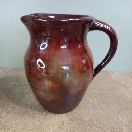Vintage, Ewenny, Welsh Studio Pottery, Brown & Green Drip Glazed Jug - Picture 2 of 8