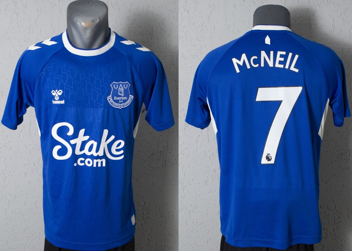 Everton McNeil Jersey 2022/2023 Home Football Soccer Shirt Mens
