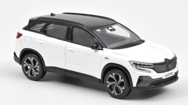 Norev 1/43 Renault Austral Esprit Alpine 2022 Weiss Statisches Modell Diecast-image