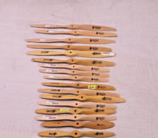 Lot of 17 Top Flite JZ Zinger 9" to 14" Wood Propellers