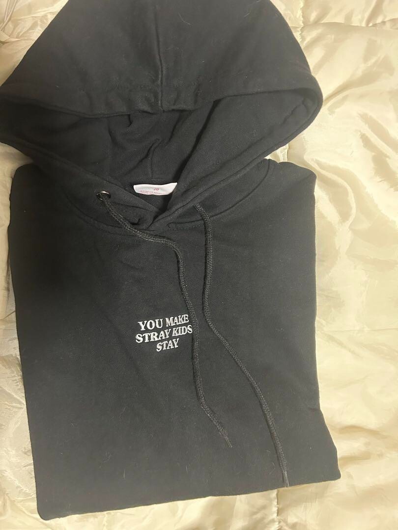 スキズ　Straykids フーディー　chocolate factory Outerwear Stray Kids Hoodie Black Free Size 