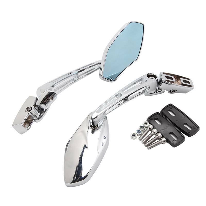 Chrome Motorcycle Rear View Side Mirrors For Kawasaki Ninja Chrome Motorcycle Rear View Side Mirrors For Kawasaki Ninja