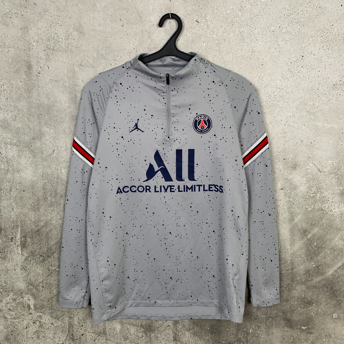 PARIS SAINT GERMAIN 2021/22 TRAINING FOOTBALL 1/4 ZIP DRILL