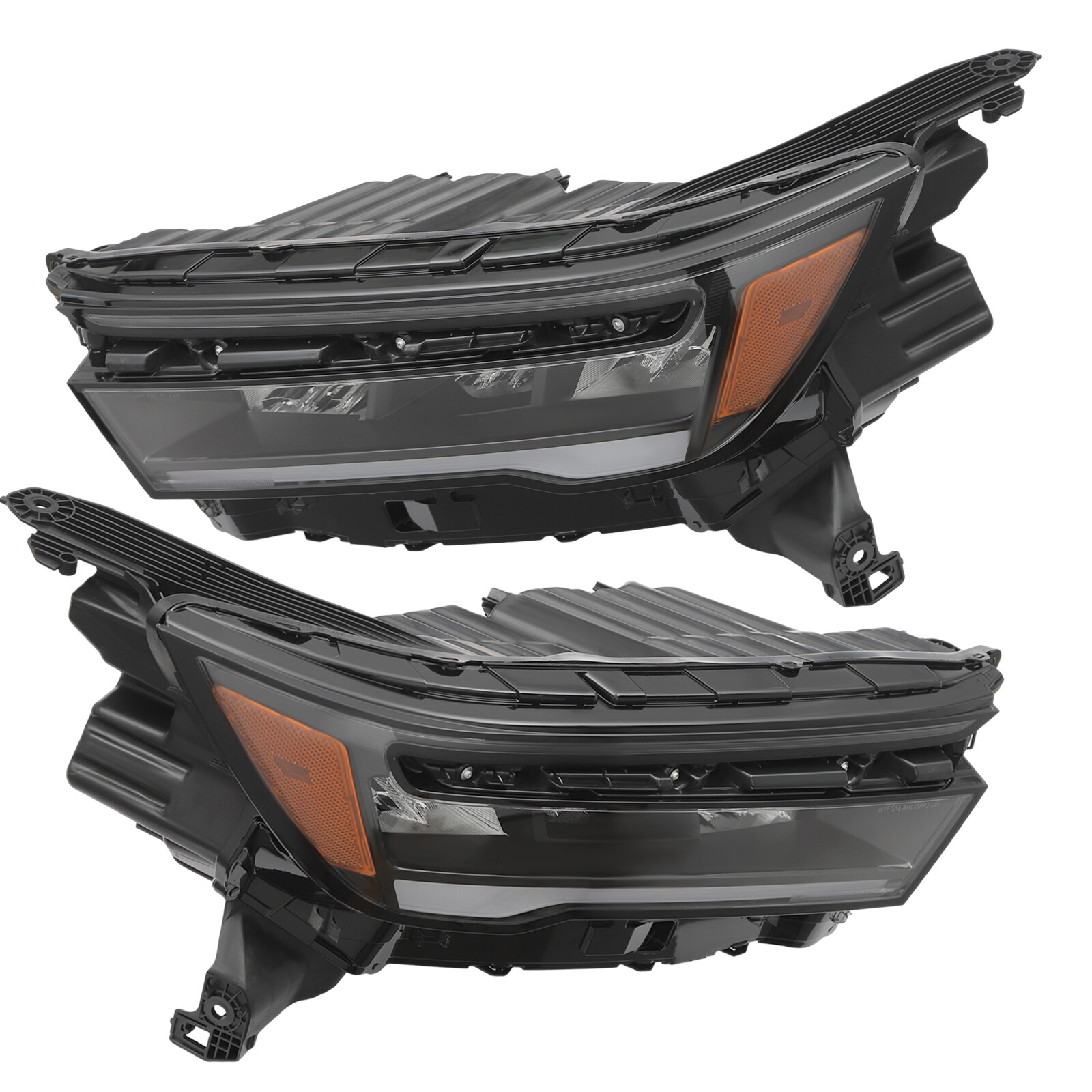 For 2023-2024 Honda Pilot Full LED Headlight Assembly Headlamps Left+Right Pair