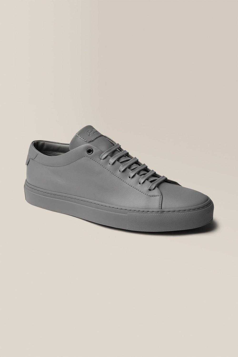 SAOLA Sneaker Good Man Brand Edge Lo Top Wet Weather Grigio Pelle Italia Uomo Taglia 12