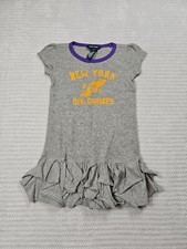 Ralph Lauren Dress Girls Size 5 Waffled Short Sleeve Ruffled Bottom