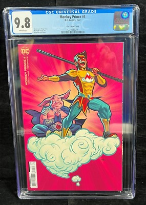 Monkey Prince #4 CGC 9.8 2022 DC Comics MICHAEL CHO (1:25) Cover Dawn of DC
