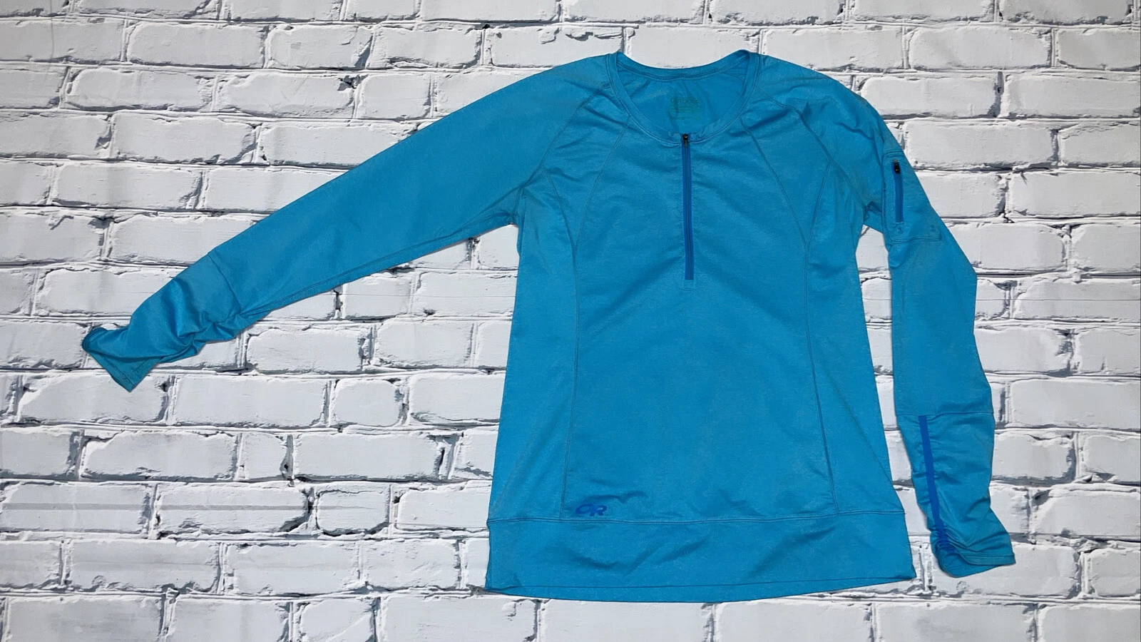 outdoor-research radiant lt 1/4 zip grid shirt