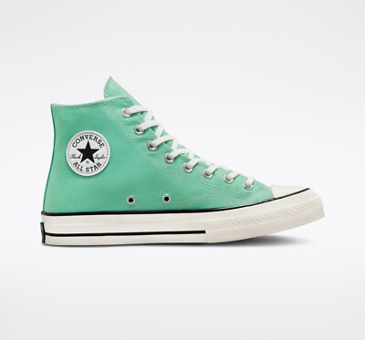 Converse Chuck 70 Vintage Canvas Shoes High Sneakers Prism Green A00748C US  5-12