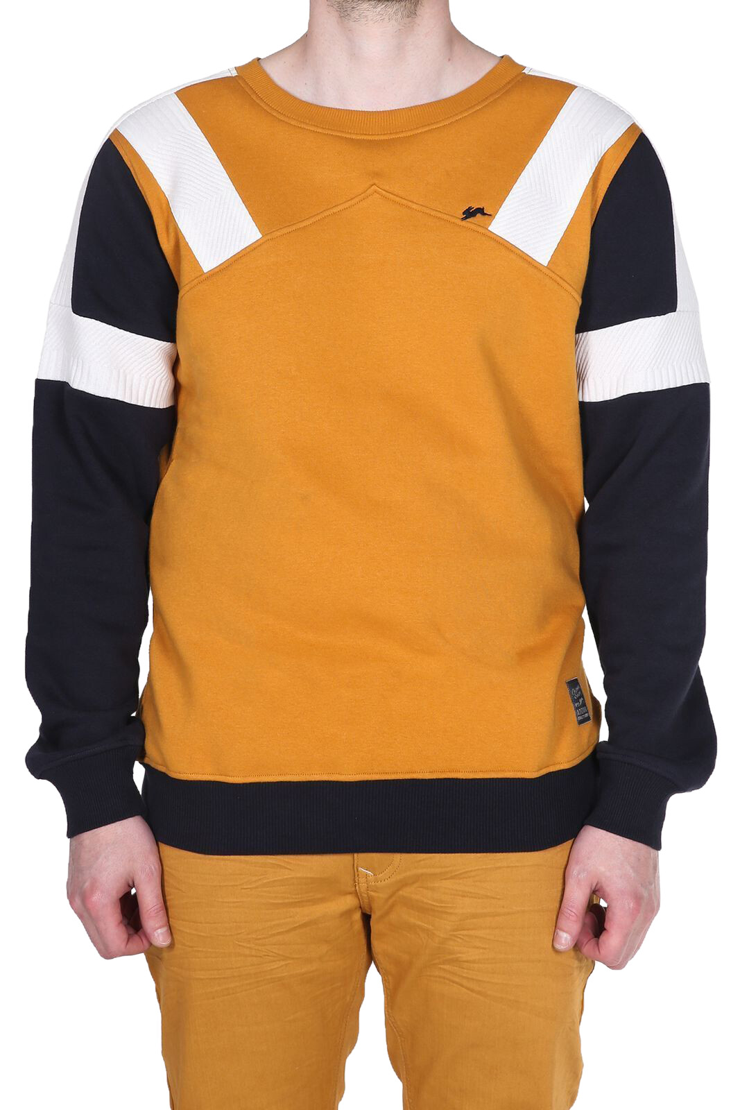 Мужская толстовка A Tiziano Henry с круглым вырезом и цветными вставками - M 5990₽