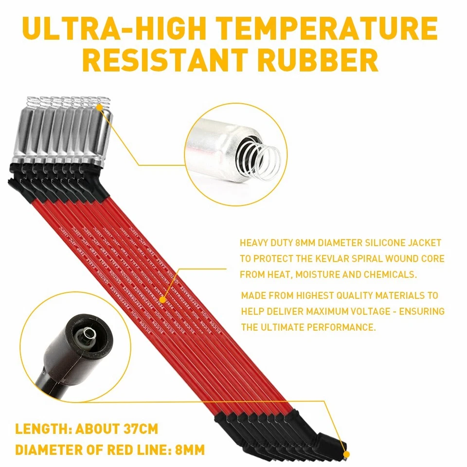 483227831 Cables de bujía bujía para Chevy 1500 C,K 2500 Silverado SSR Tahoe 1999-2006 Foto 3 de 4