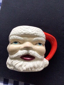 Vintage Holland. Old Large Santa Mug