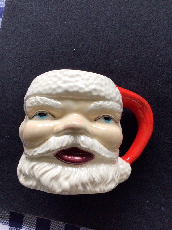 Vintage Holland. Old Large Santa Mug